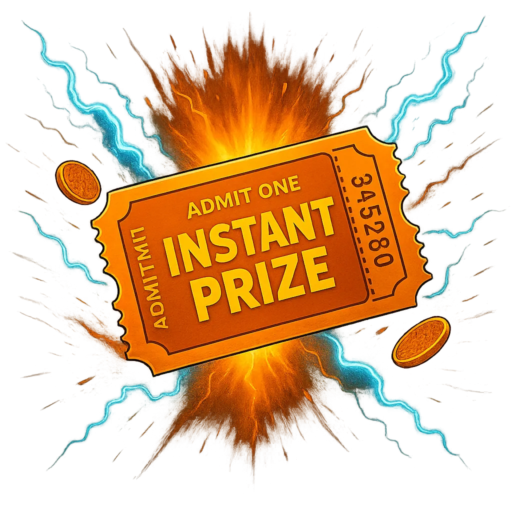 instant prize with lightning