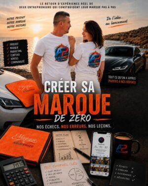 Créer ça marque de zero - Le chemin avec raccourcis